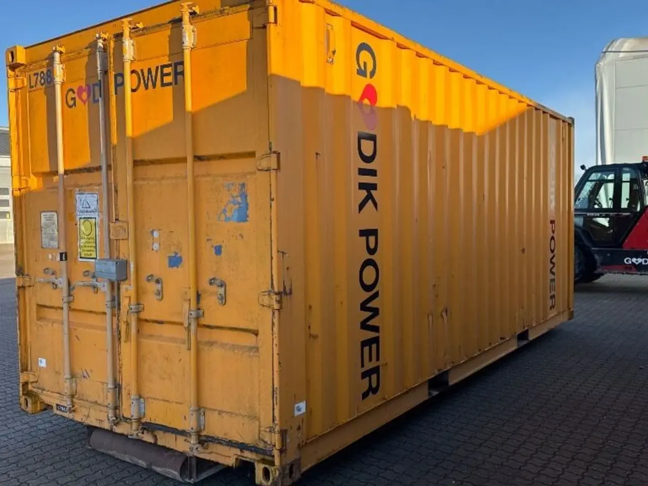 Billede 1 - 20 fod Skibs container (A0020158)