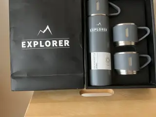 Termokande med 3 kopper