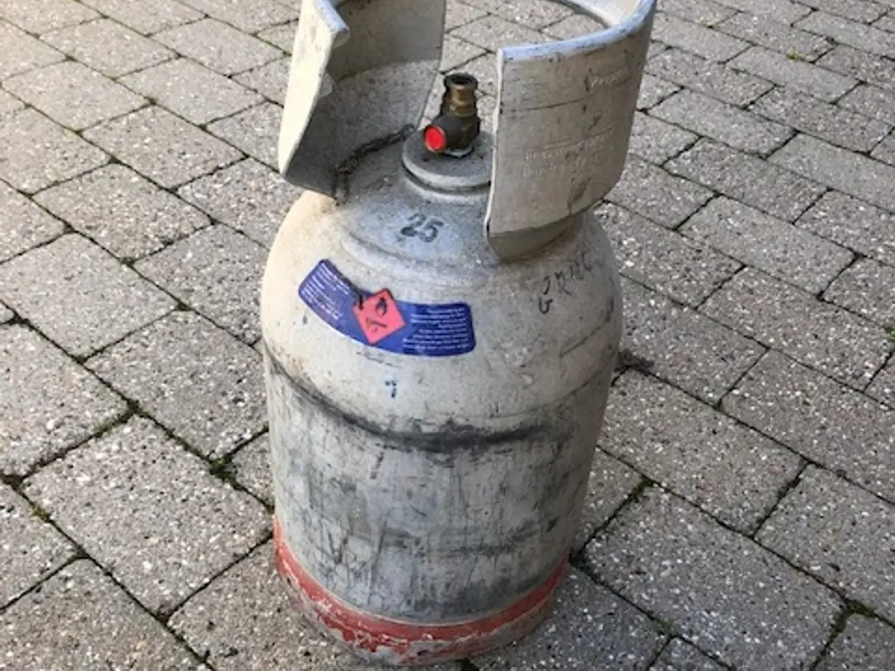 Billede 1 - Gasflaske 5 kg aluminium