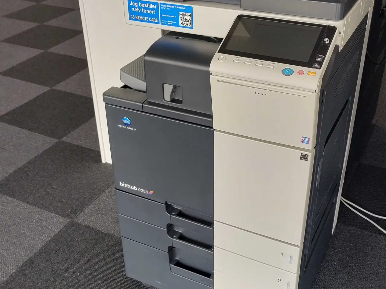 Billede 5 - Konica Minolta C258 A3 Kopimaskine Print/Kopi/Scan