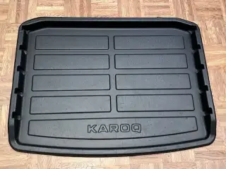 Skoda Karoq plast bagagerumsbakke - Karoq 2017-202