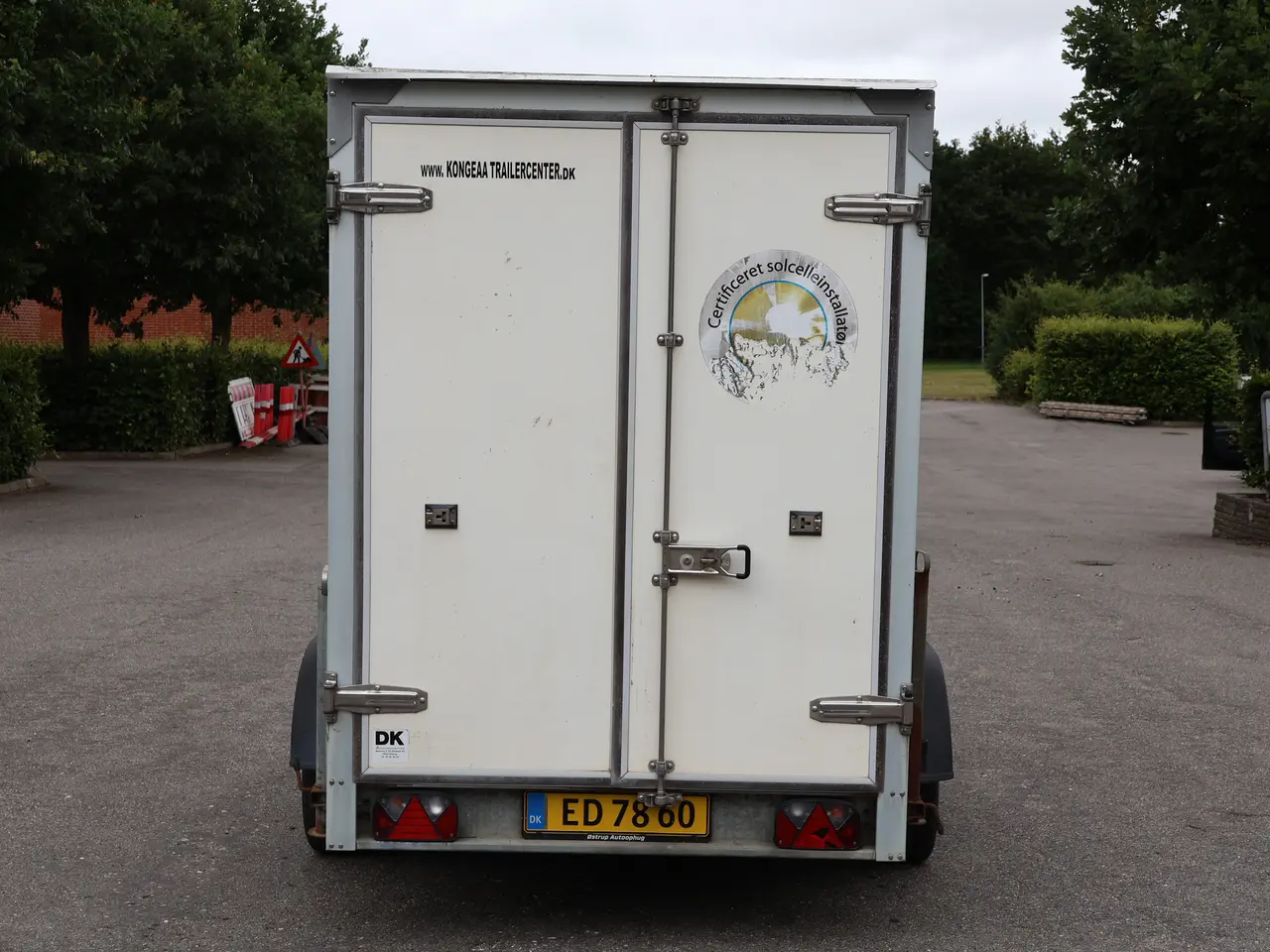 Billede 6 - Humbaur HK20 Cargo trailer årg 2006, total 2000kg 