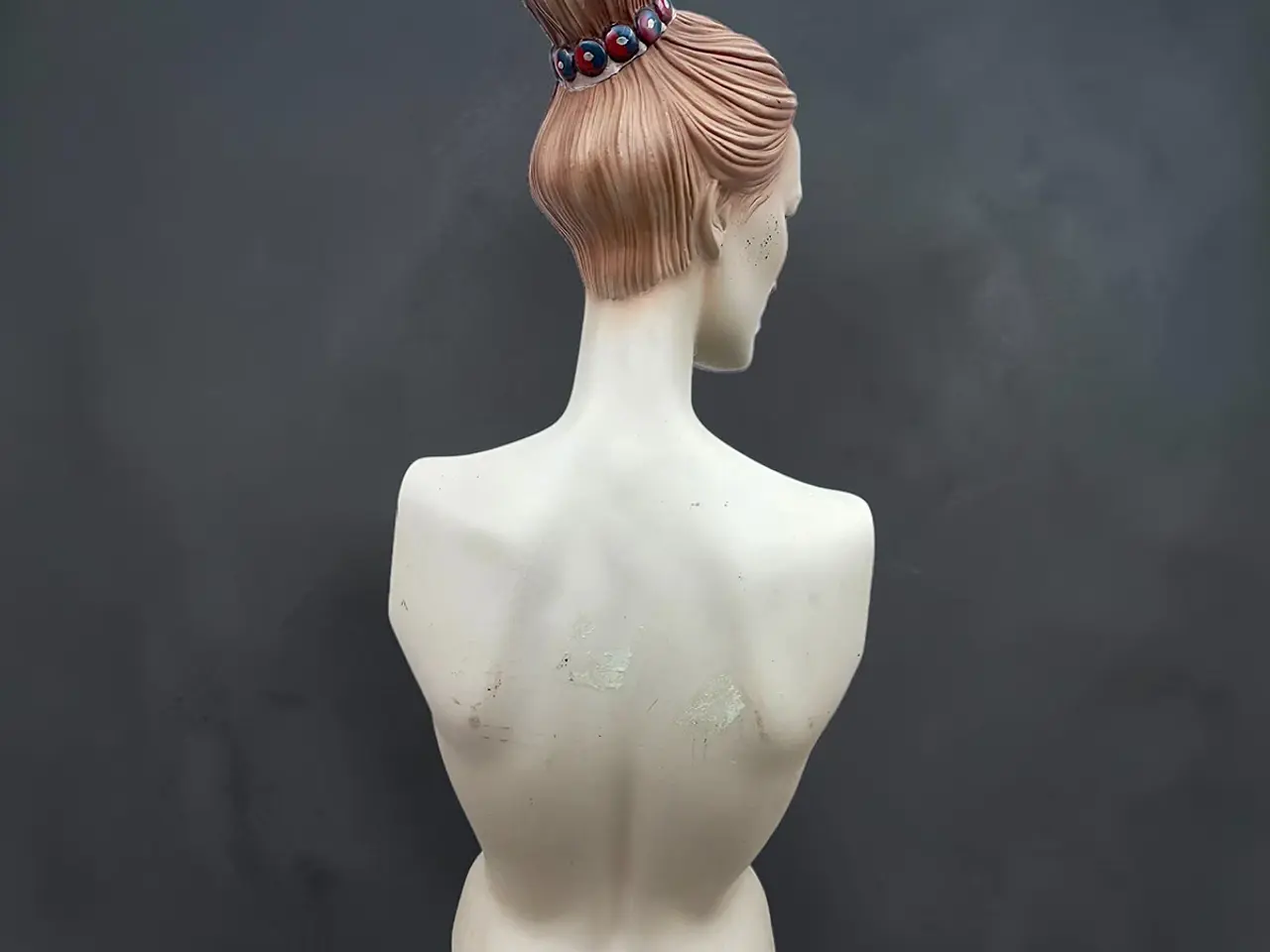 Billede 5 - Vintage mannequin torso med hoved 79 cm