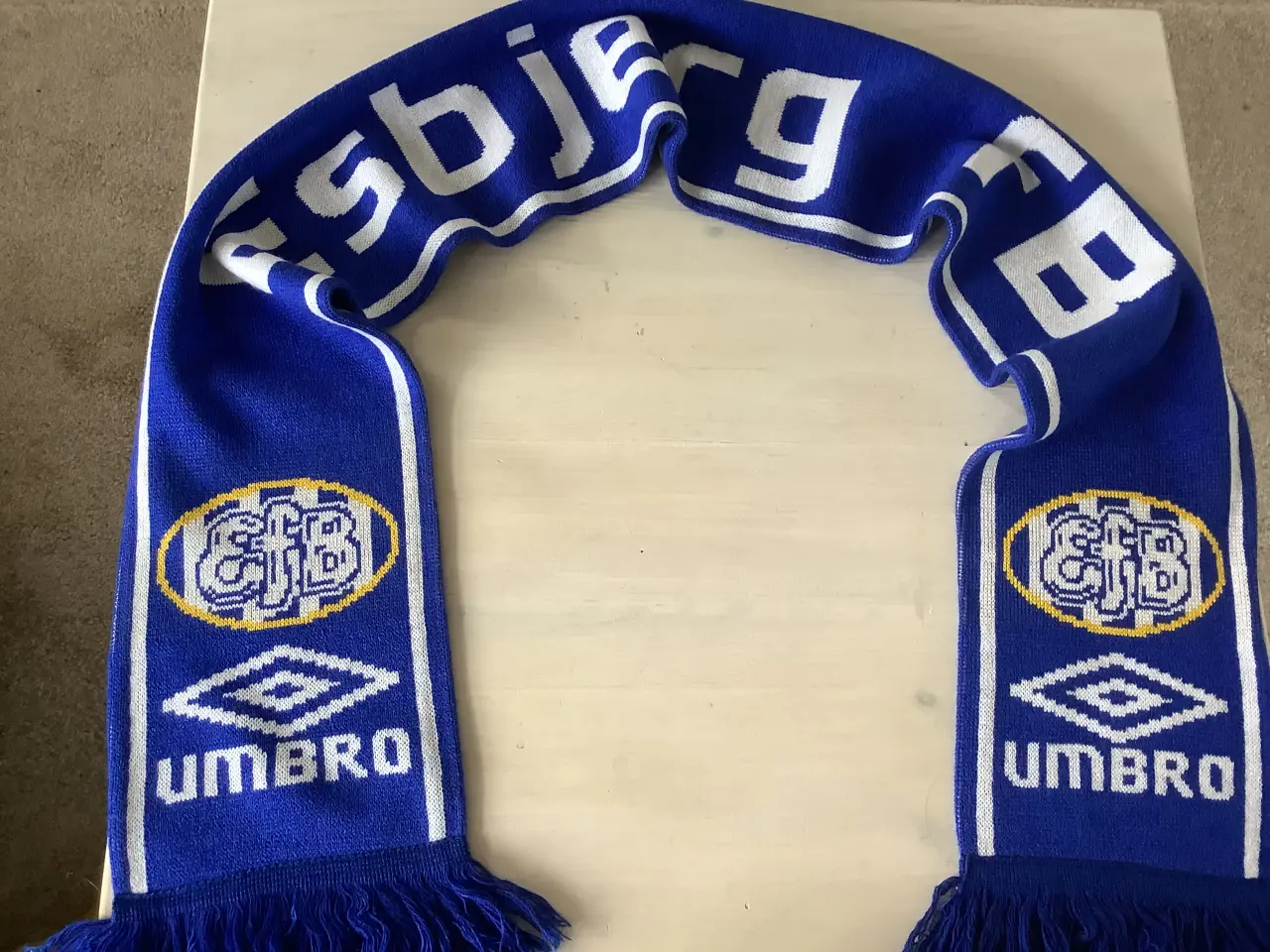 Billede 1 - EFB halstørklæde og Banner/flag