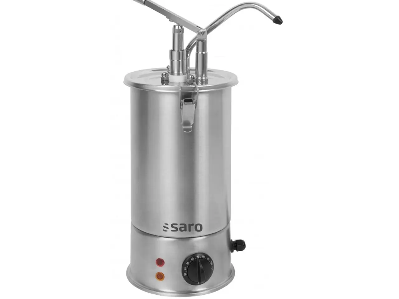 Billede 1 - Opvarmet saucedispenser 3 liter – Rustfrit stål