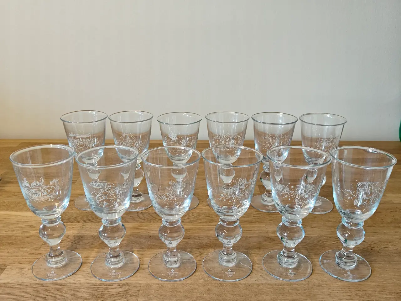 Billede 1 - Holmegaard H.C.Andersen eventyr glas