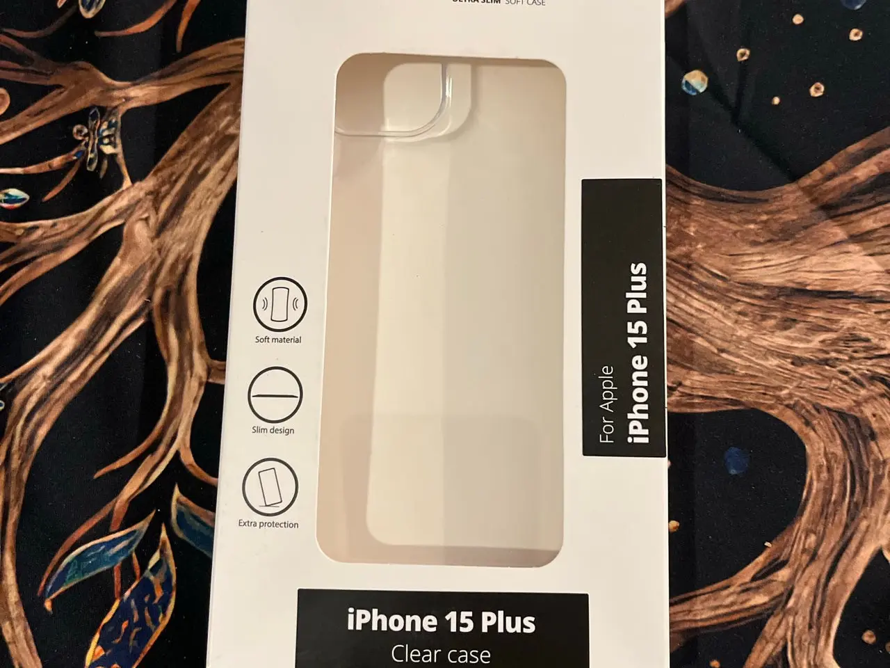 Billede 1 - Mobilcover iPhone 15 Plus - Apple Essentials Ultra Slim, gennemsigtigt