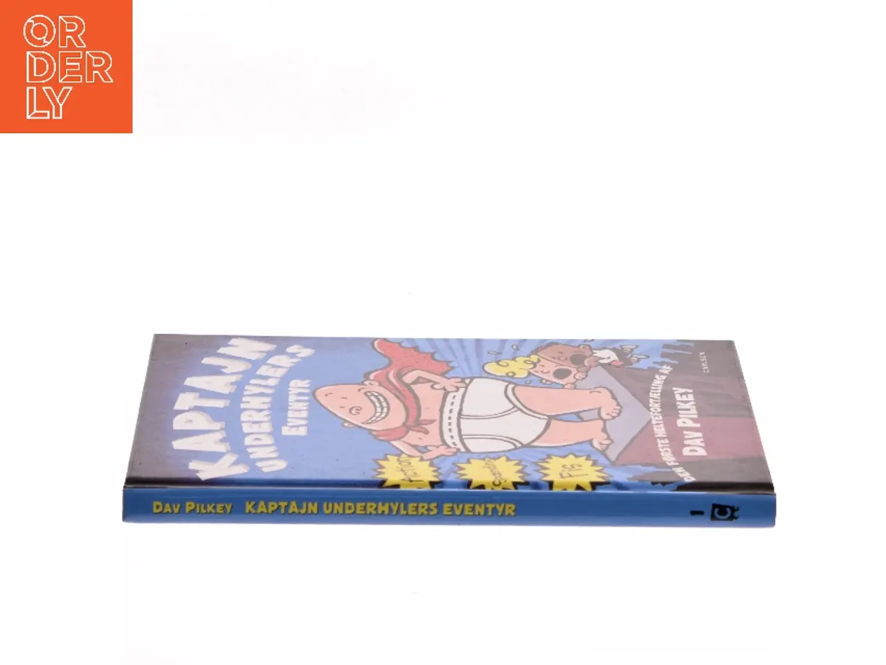 Billede 2 - Kaptajn Underhylers eventyr : den første heltefortælling af Dav Pilkey (Bog)