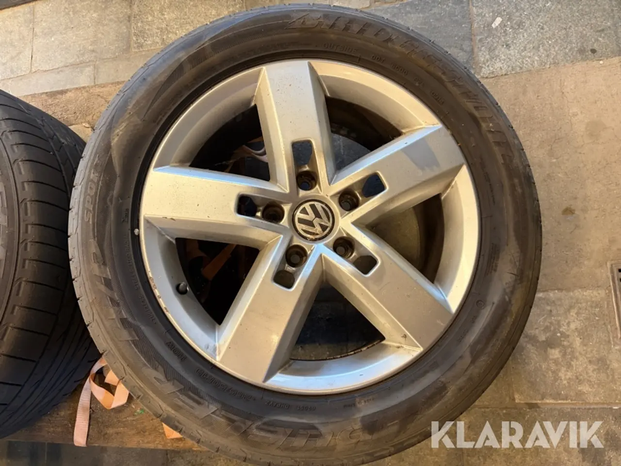 Billede 7 - Alufælge med vinterdæk Bridgestone Dueller H/P - 4 styk