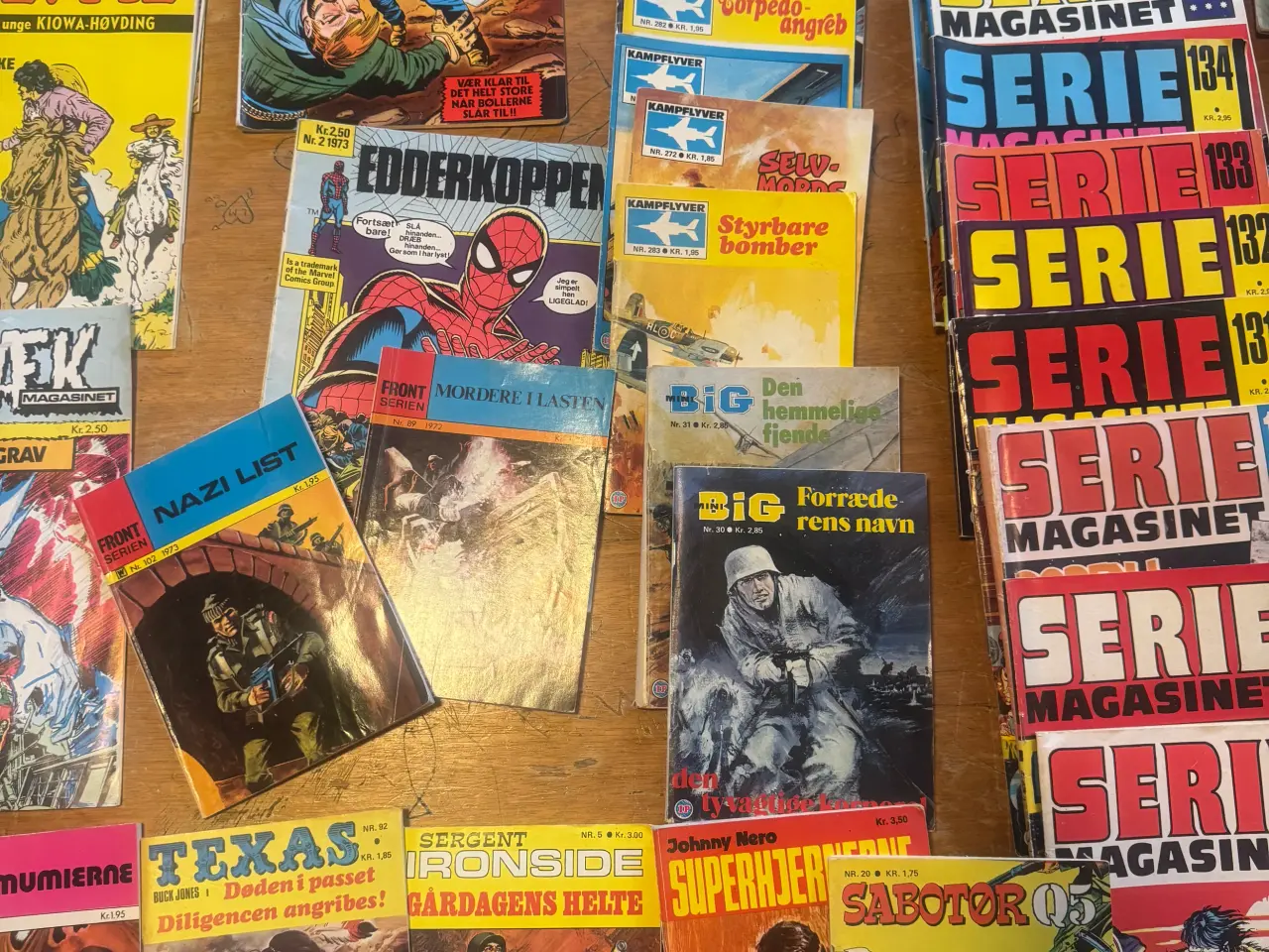 Billede 4 - Tegneserier og bøger fra 60/70’erne