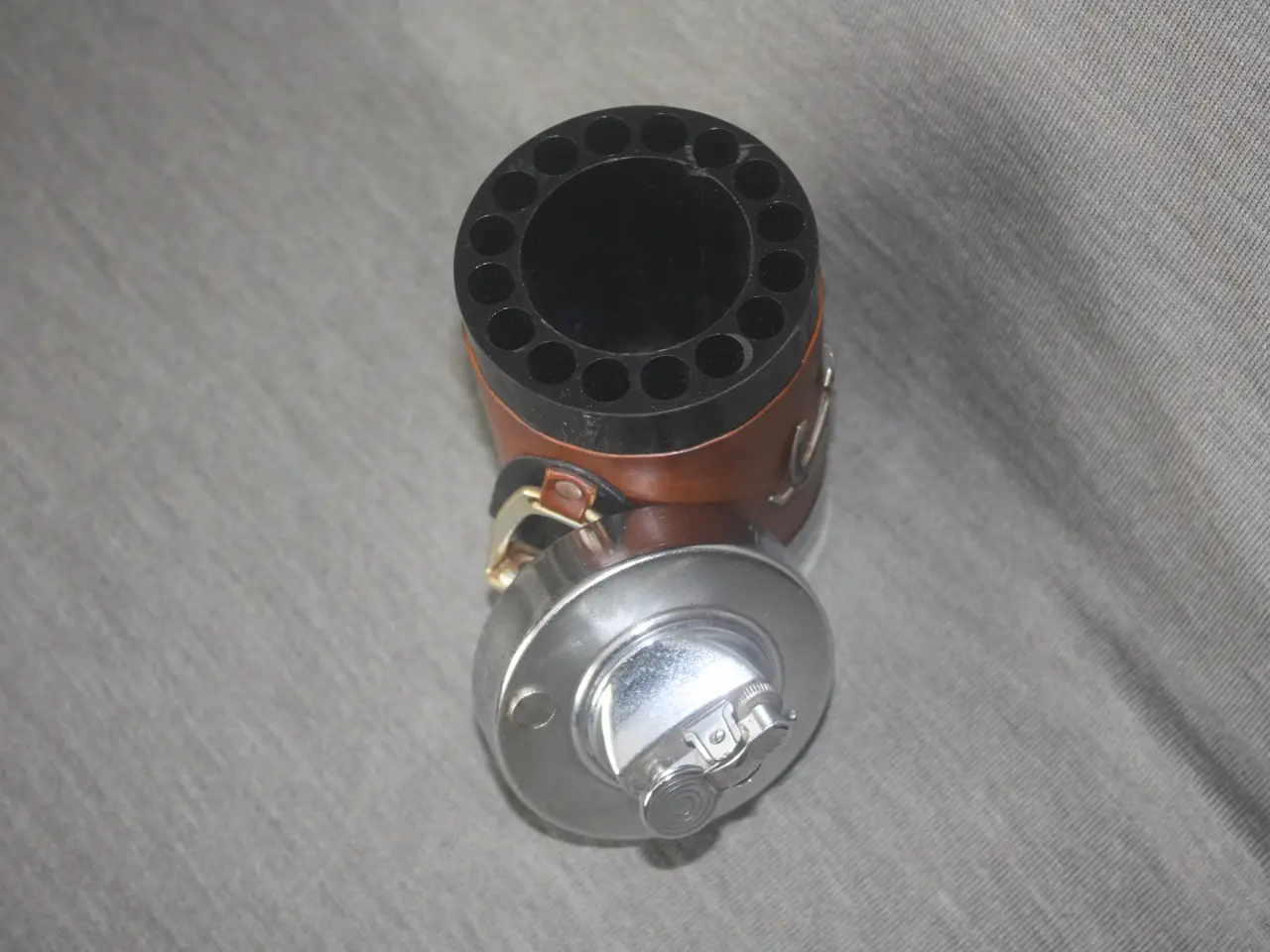 Billede 3 - Vintage bordlighter / cigaretdispenser dekoreret m