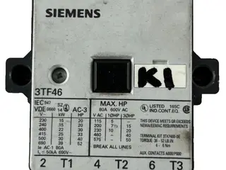 Siemens 3TF46 22-0AP0 World Series Power kontaktor