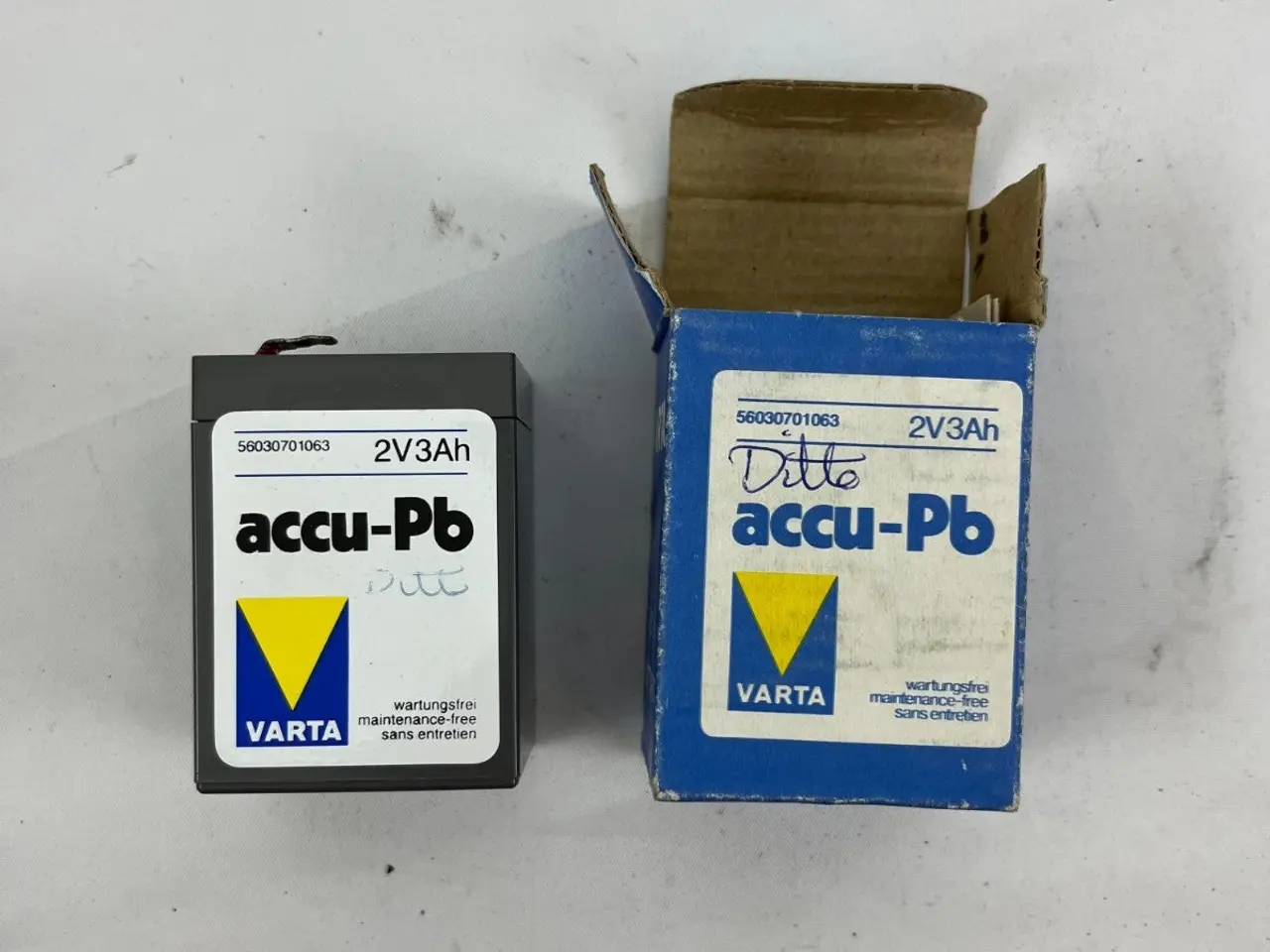 Billede 3 - Varta accu-Pb 2V 3Ah Lead Battery 56030701063 ny