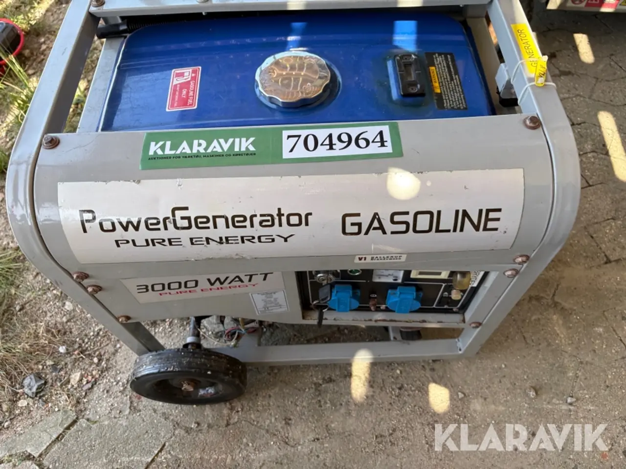 Billede 10 - Generator PowerGenerator GG3500E+B