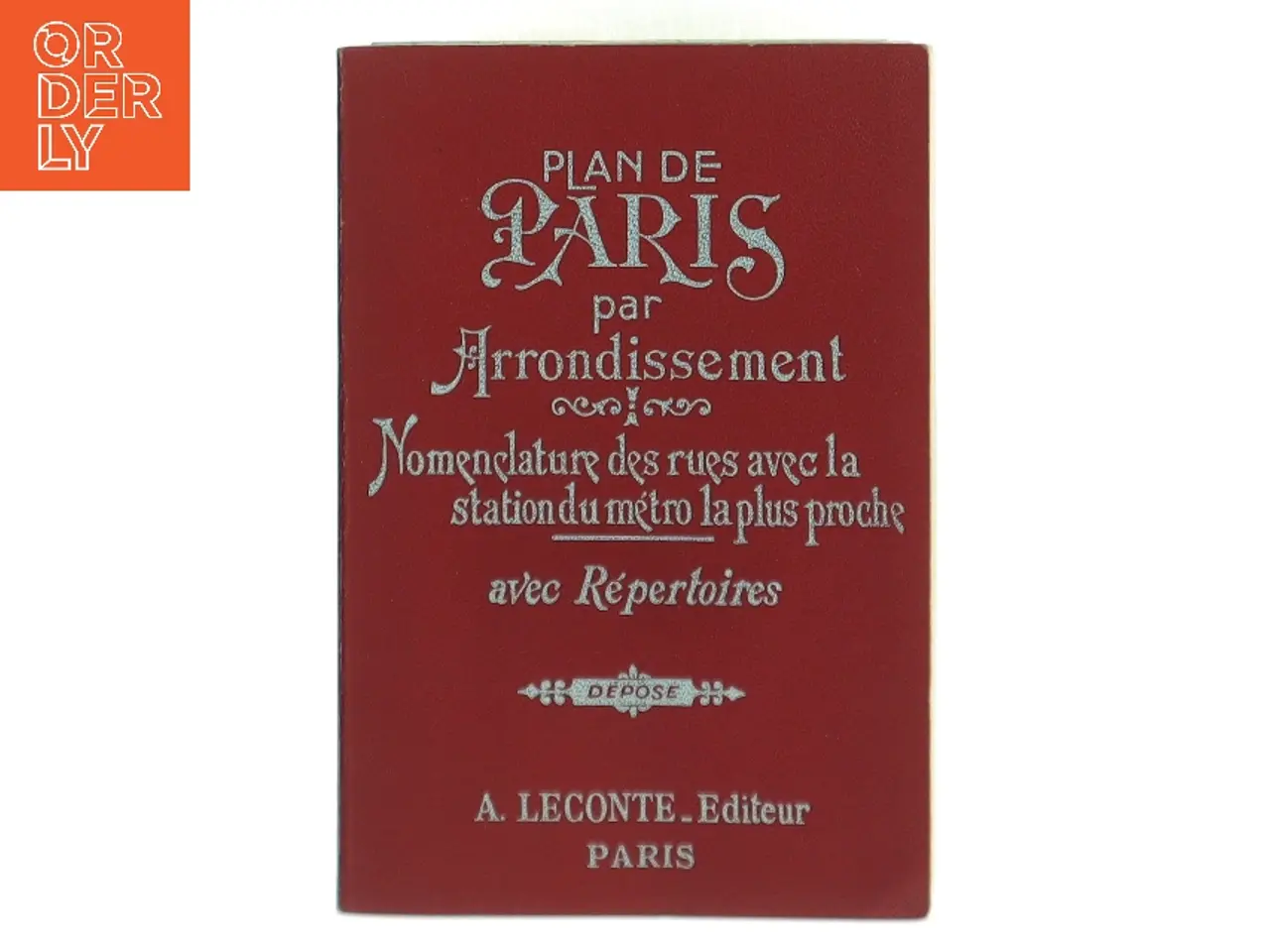 Billede 1 - Plan de Paris par Arrondissement af A. Leconte (Bog)