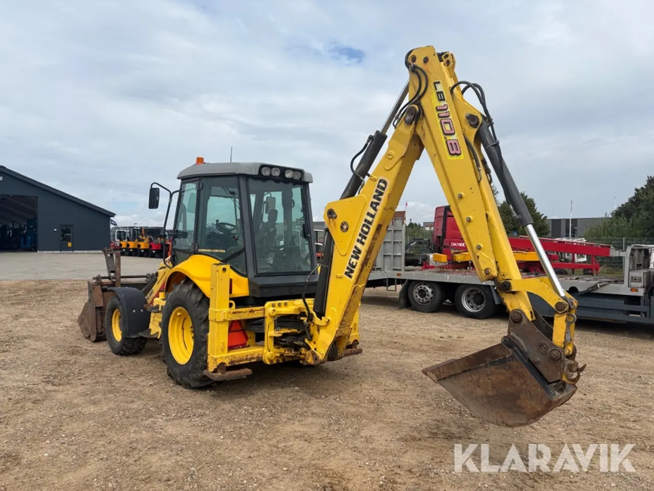 Billede 3 - Rendegraver New Holland LB110B-4PS