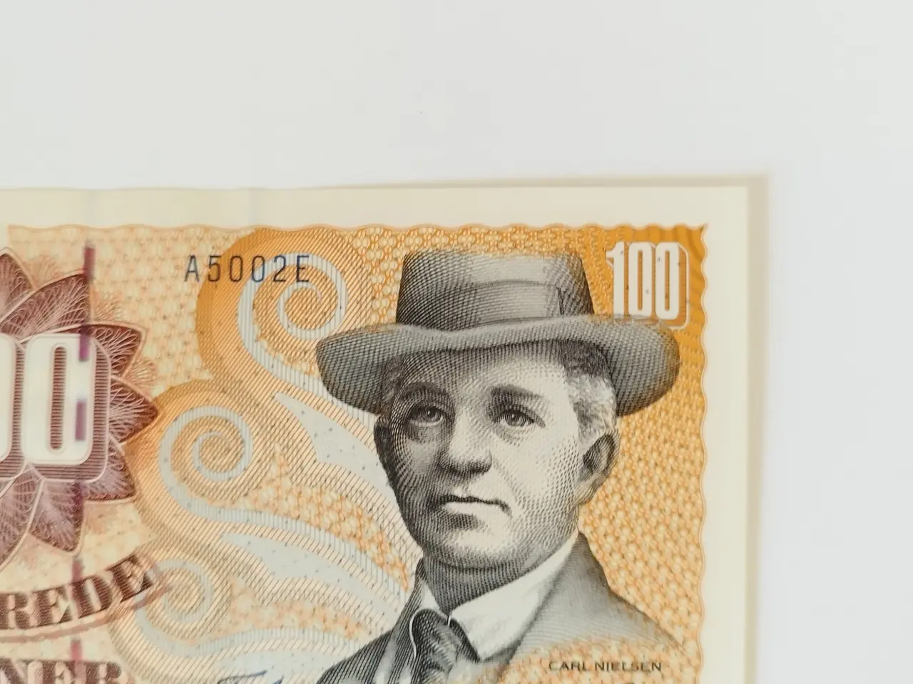 Billede 1 - 100 💯 Hundrede Kroner 2002. Carl Nielsen