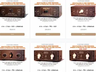 Analog Studio Switch Attenuator Monitor Controller