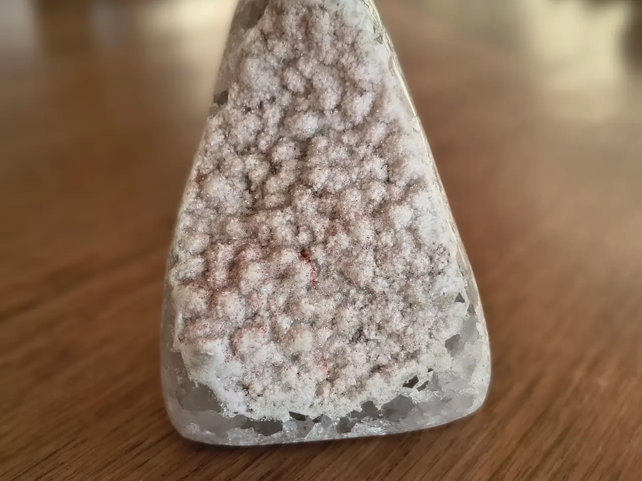 Billede 1 - Lys ametyst freeform med druzy