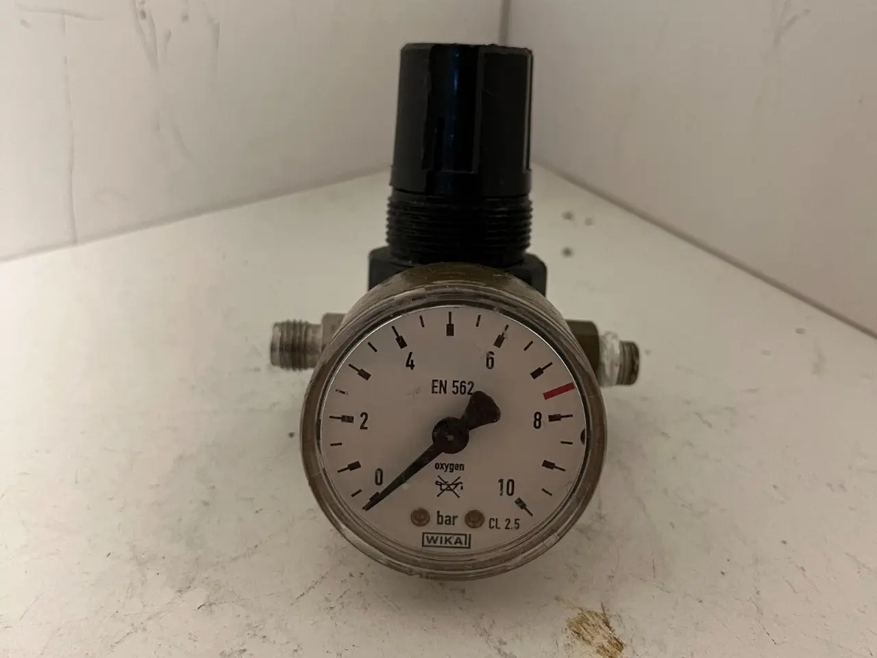 Billede 2 - Oxygen Pressure Regulator 0–10 bar WIKA Gauge