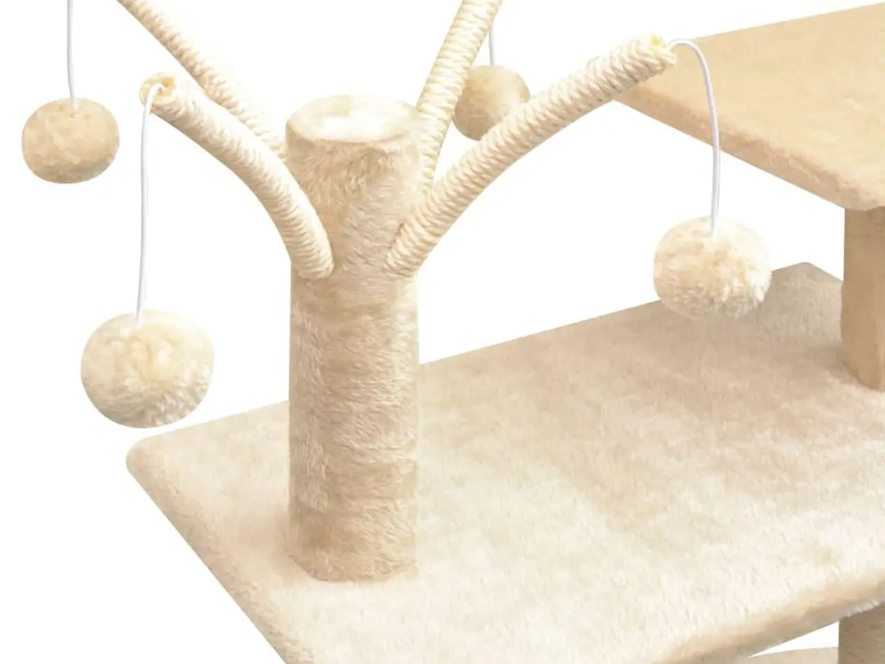 Billede 4 - Kradsetræ med sisal 125 cm - beige