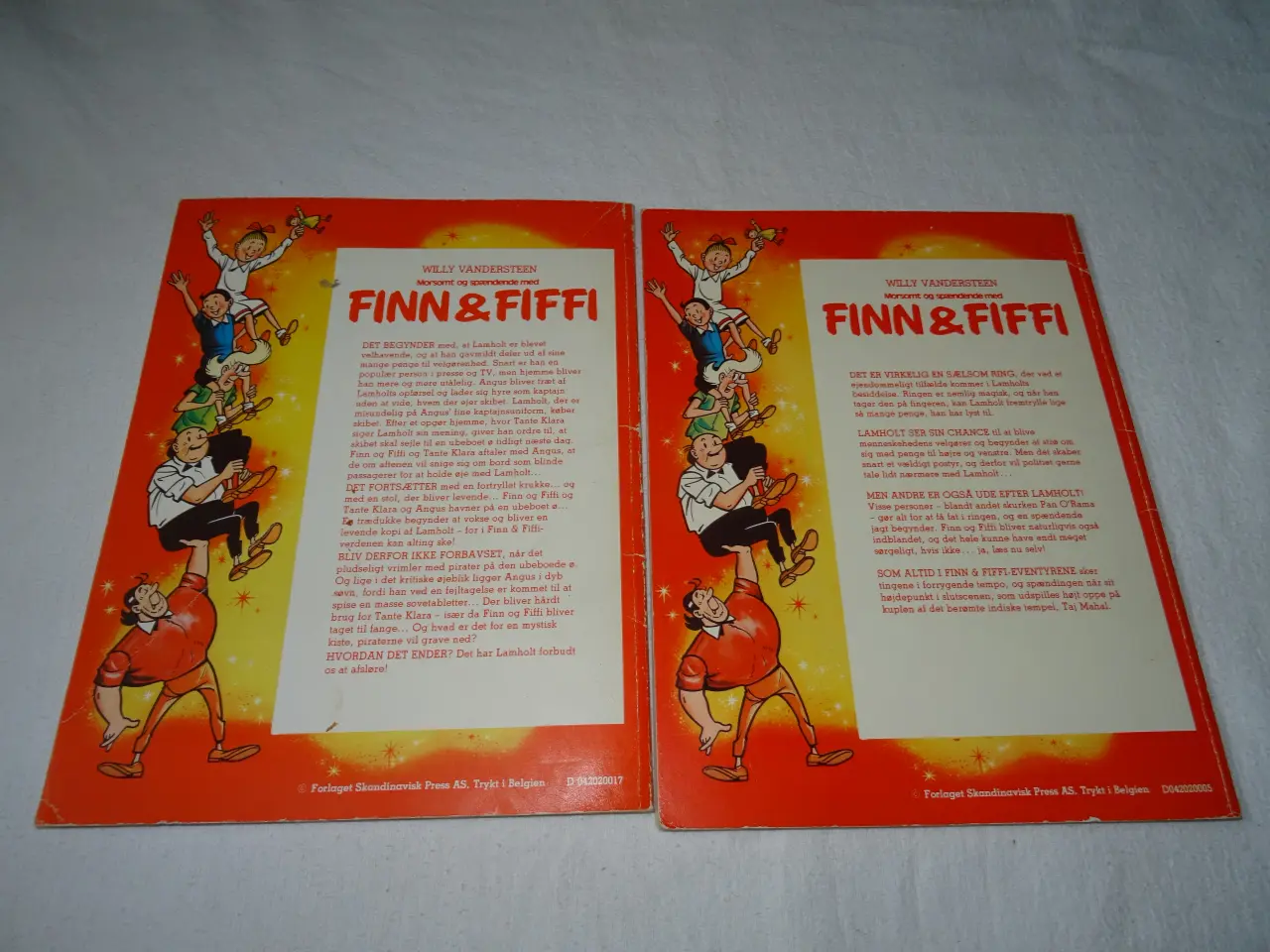 Billede 4 - Fin og Fiffi nr 1-2-3-4 25 kr stk