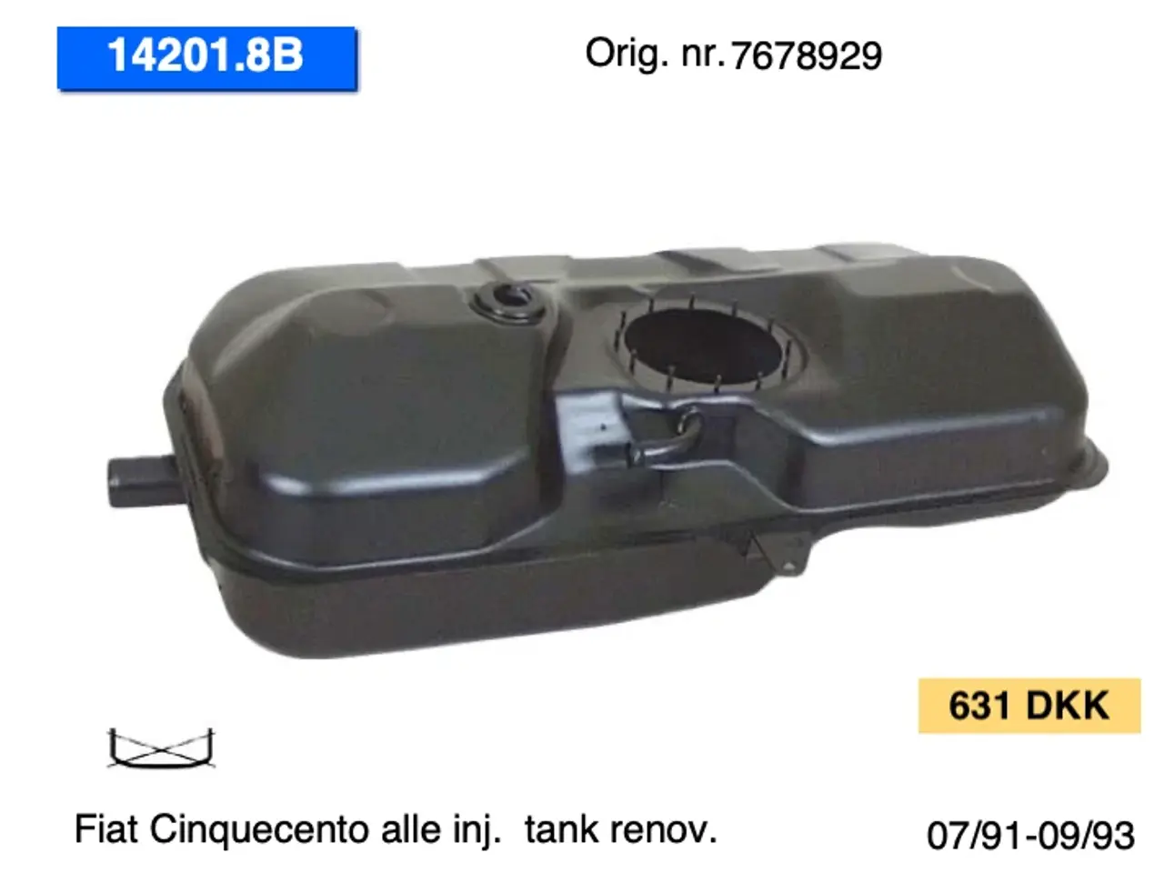 Billede 3 - Fiat tanke