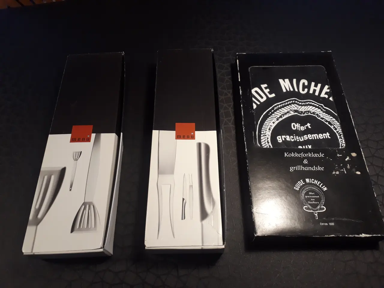 Billede 1 - Grill sæt bestående af kniv + gaffel og paletkniv