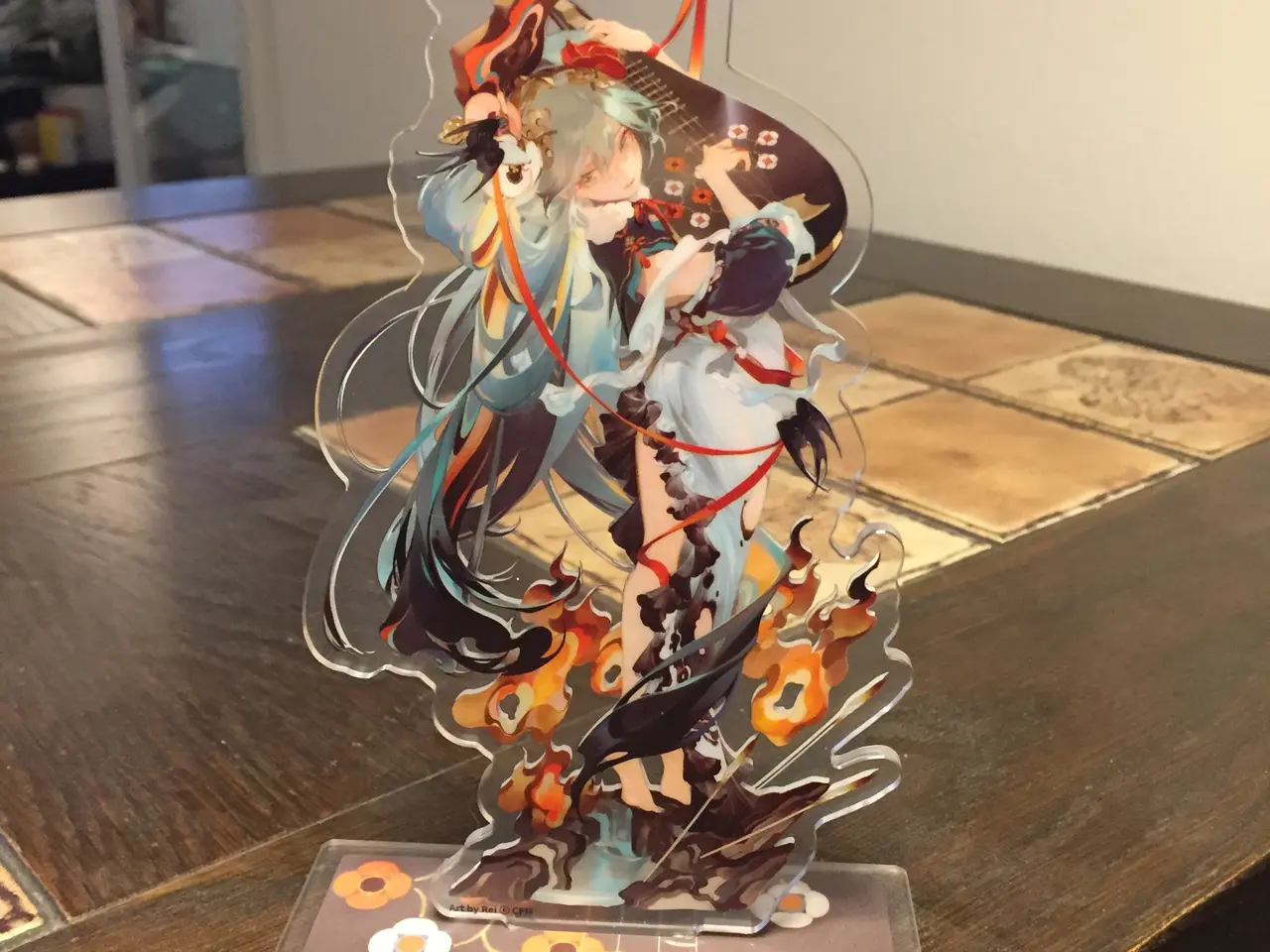 Billede 1 - Hatsune Miku Shimian Maifu akrylisk figur