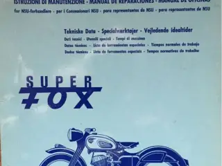 NSU Superfox - Reparationsvejledning (org.)