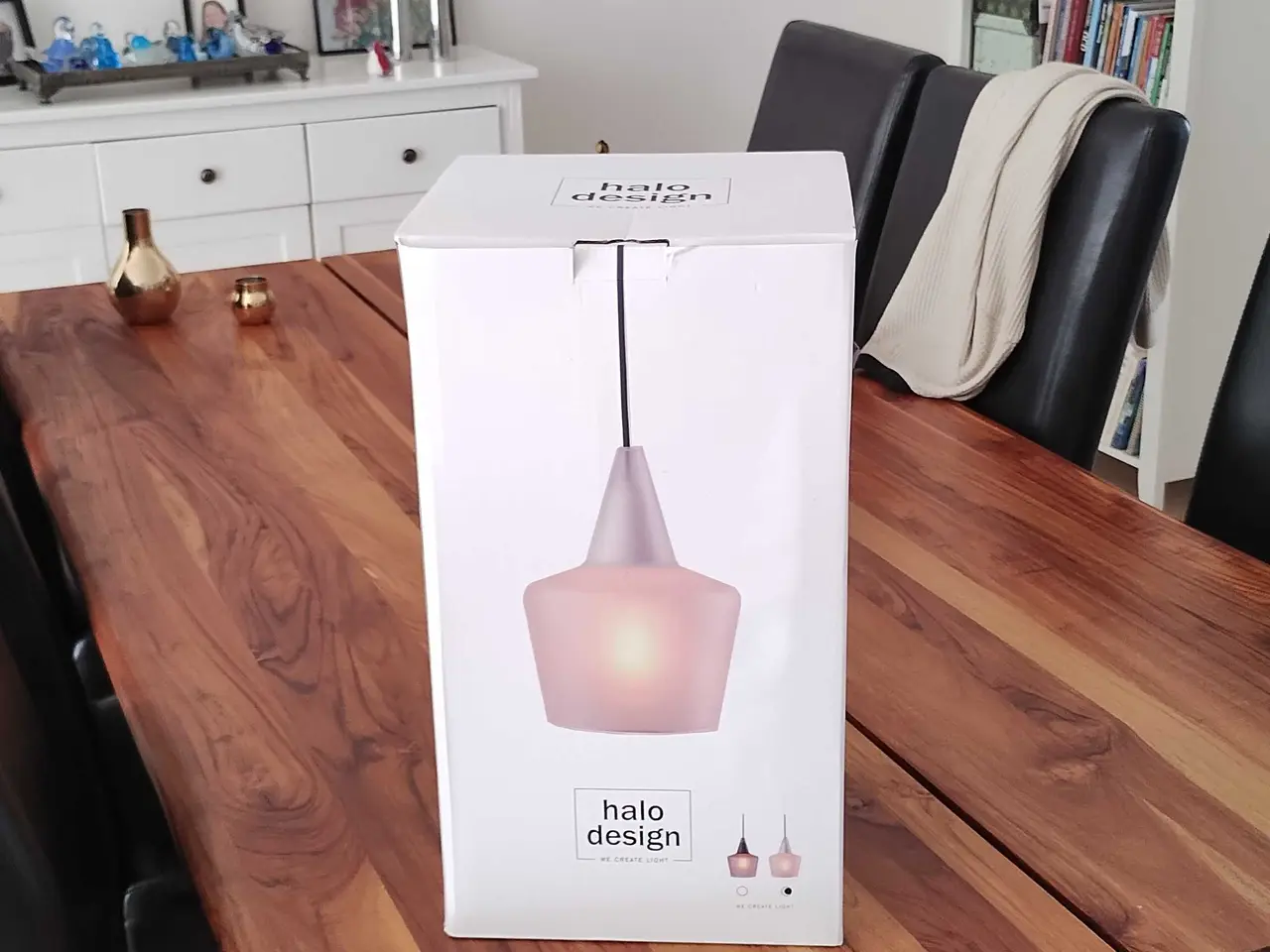 Billede 2 - Glas pendel  lampe