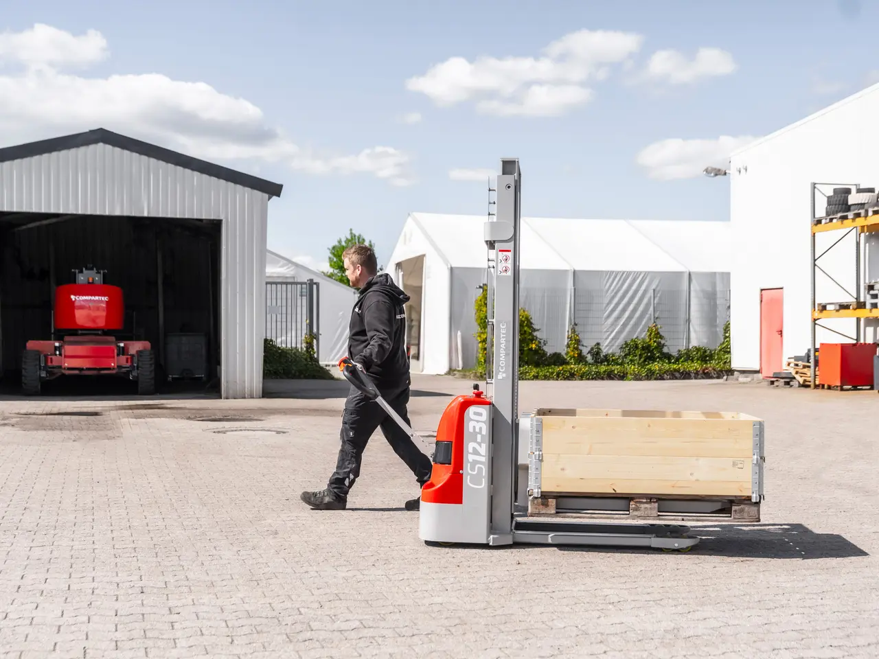 Billede 20 - CS12 Elektrisk stabler – 1200 kg kapacitet, løftehøjde op til 4000 mm