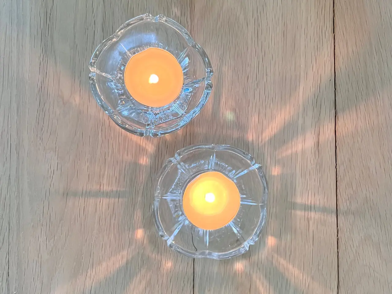 Billede 6 - Lysestager i glas