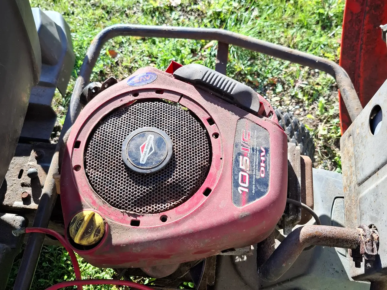 Billede 3 - Husqvarna Rider R11R – hel reservedelsmaskine