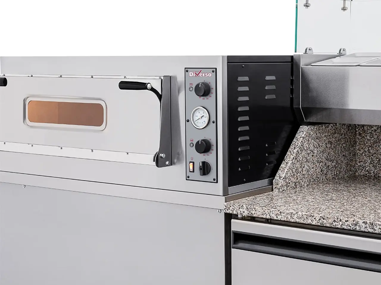 Billede 2 -  Elektrisk pizzaovn 2x 3 pizzaer Ø 35 cm – dobbelt
