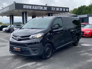 Toyota Proace Long 2,0 D Comfort Dobb. skydedør, bagdør u/ruder 120HK Van 6g
