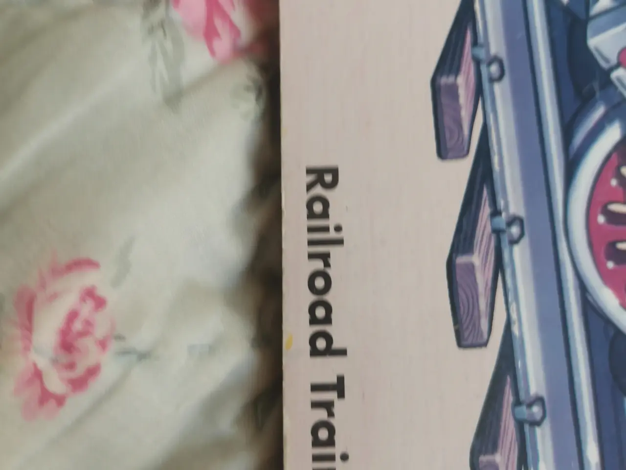 Billede 2 - Stort træ puslespil med tog