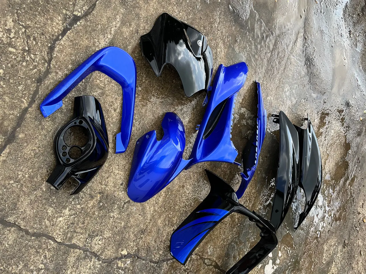 Billede 2 - Yamaha Jog R skjoldsæt 