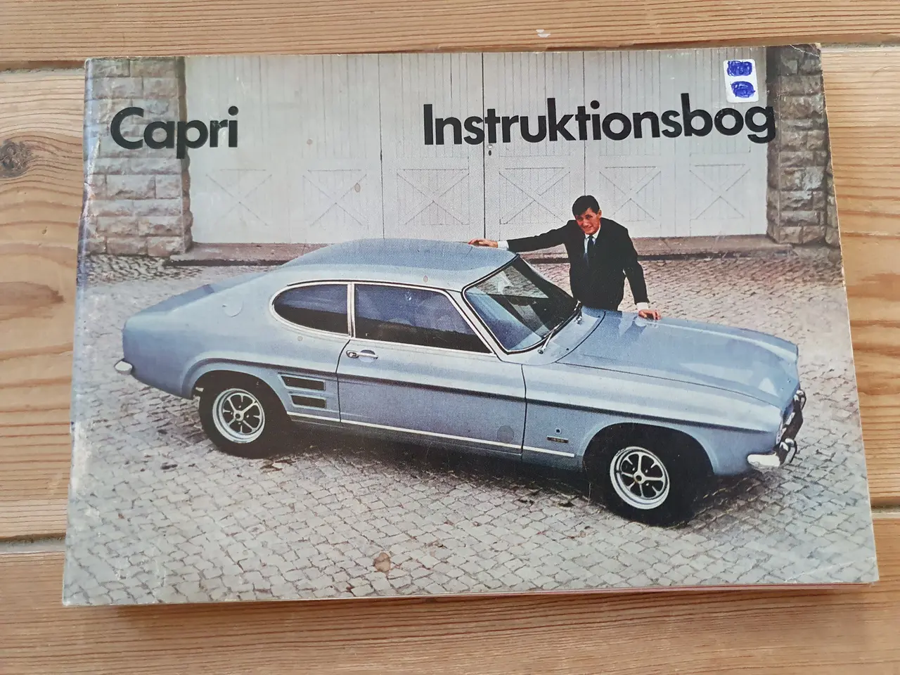 Billede 1 - Ford Capri instruktionsbøger m.v.