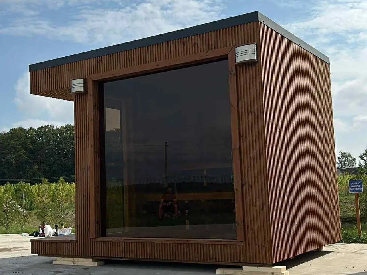 Billede 3 - FIRKANTET SAUNA 