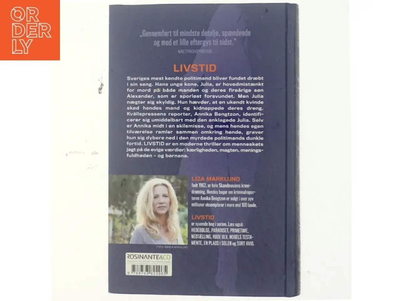 Billede 3 - Livstid : krimi af Liza Marklund (Bog)