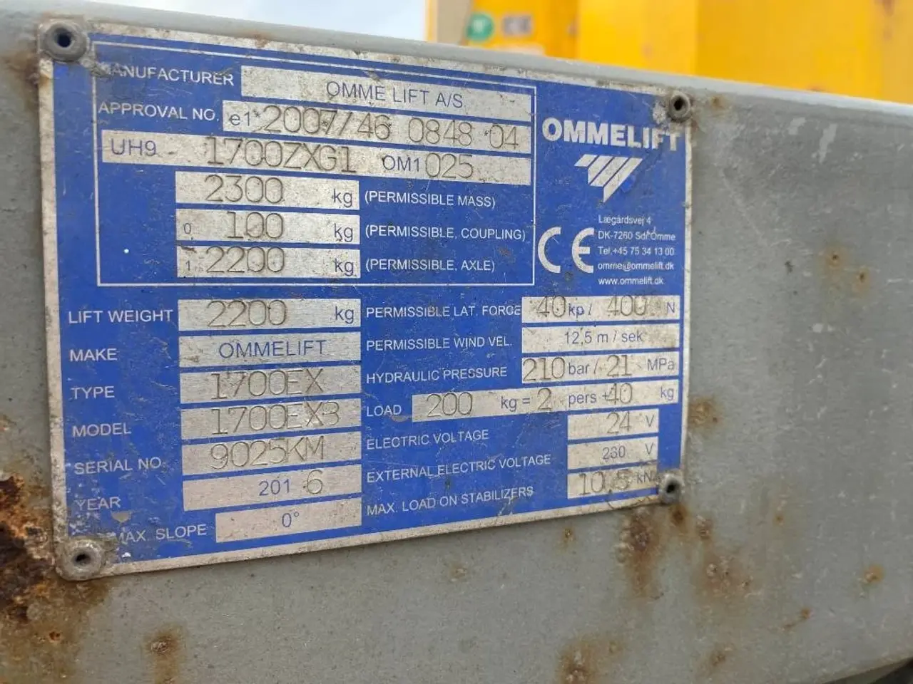 Billede 8 - Omme 1700 EBX