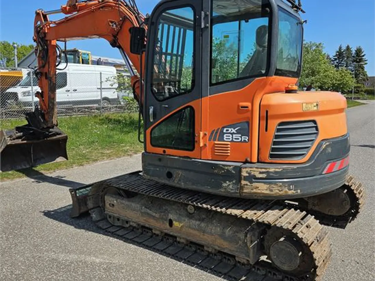 Billede 2 - Doosan DX85 R-3 - Minigravemaskine / mini excavator 8,6 ton
