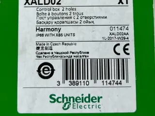 Schneider Electric XALD02 Harmony XAL 2-Hole Box