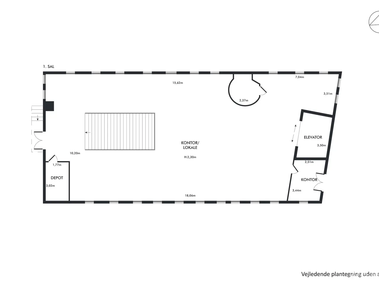 Billede 18 - 434 m² kontor i historisk ejendom