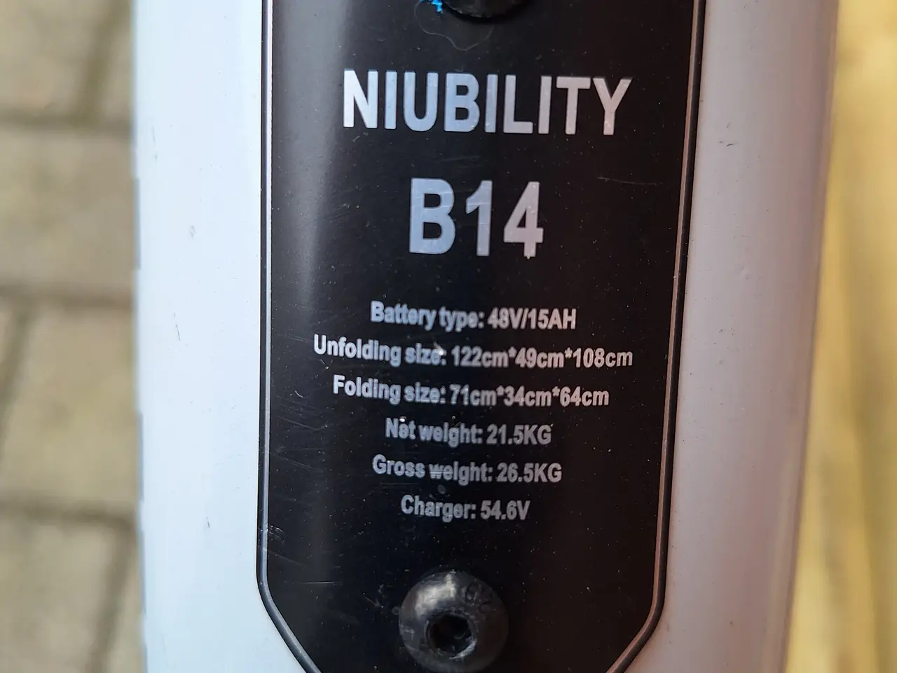 Billede 2 - Niubility b14