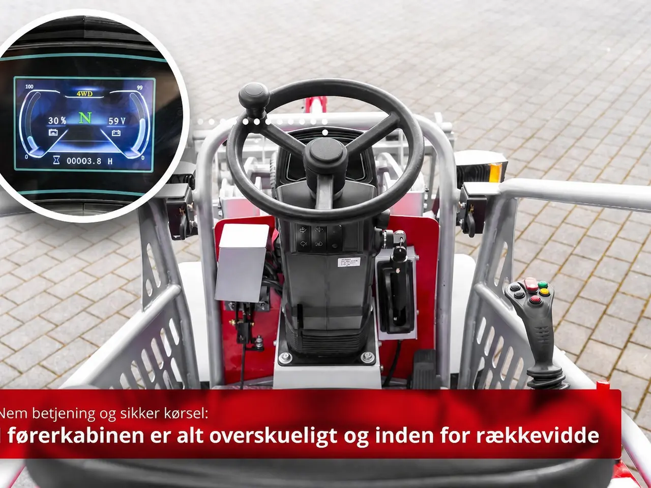 Billede 8 - Weidemaster Pro elektrisk minilæsser - 800 kg