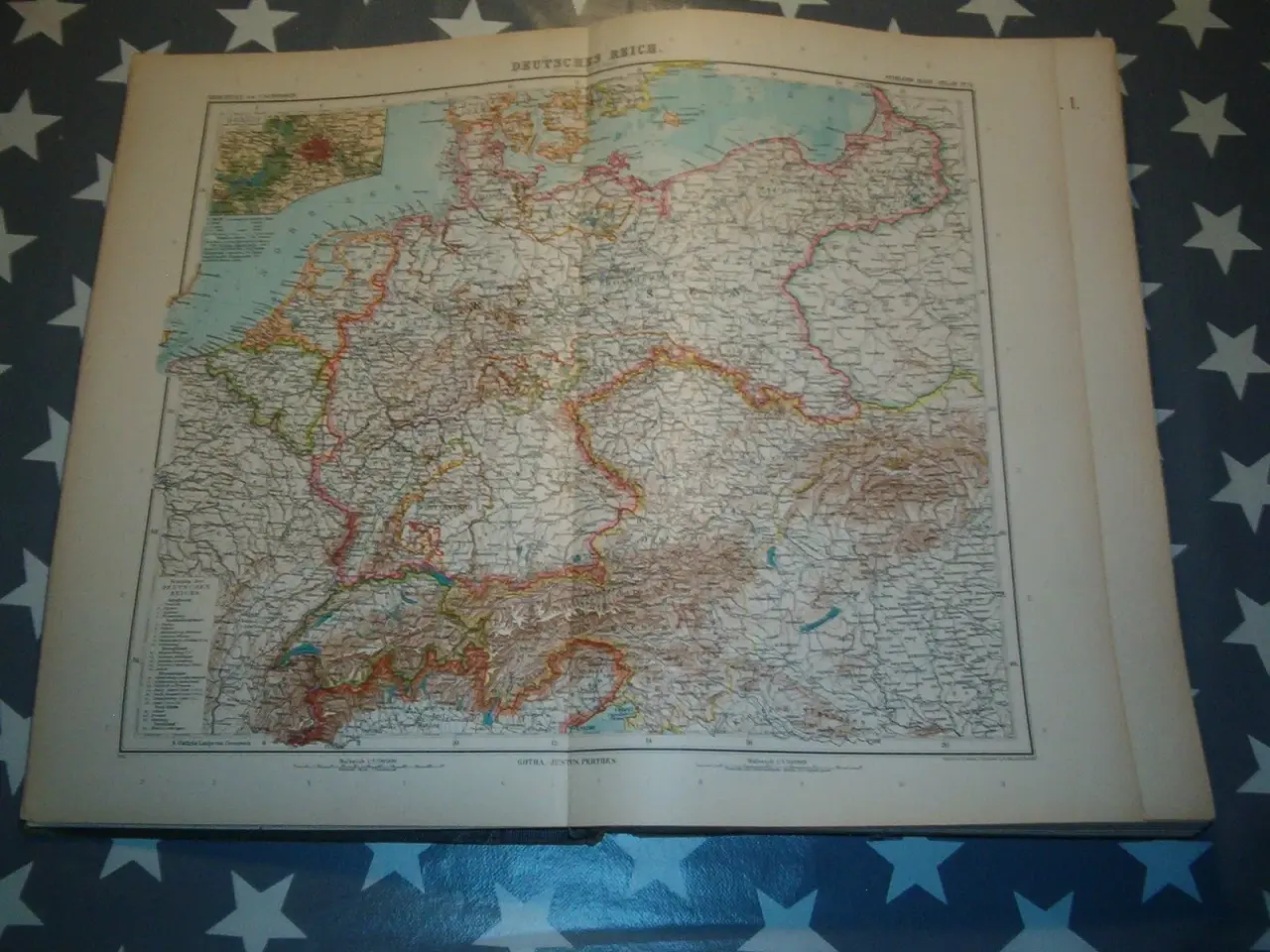 Billede 7 - gamle kort (Antik verdensatlas)