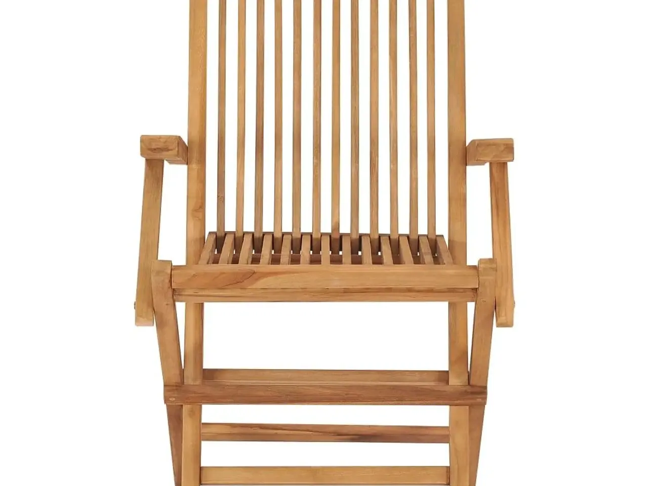 Billede 3 - Foldbare havestole 2 stk. massivt teaktræ