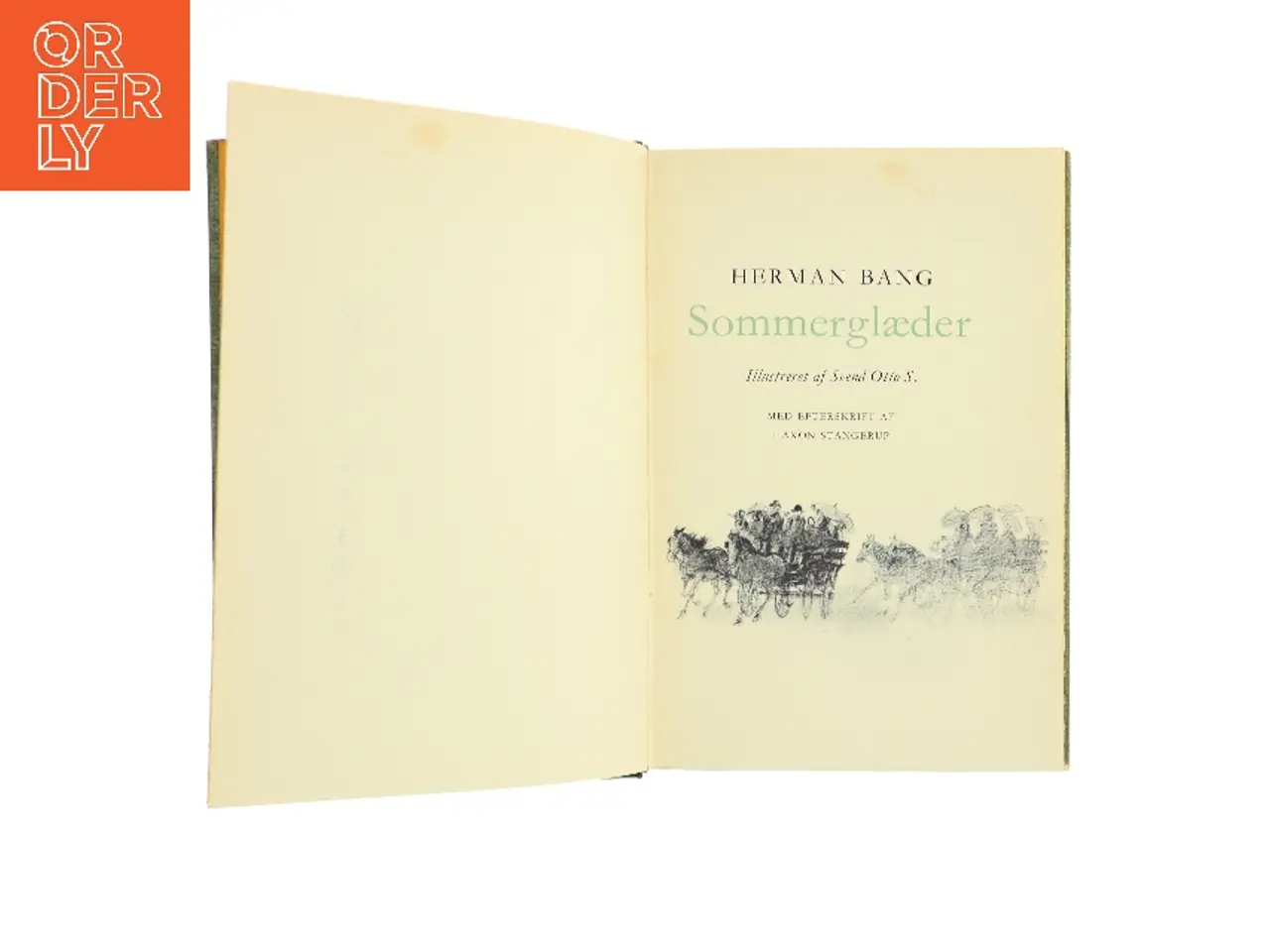 Billede 2 - Sommerglæder af Herman Bang (Bog)